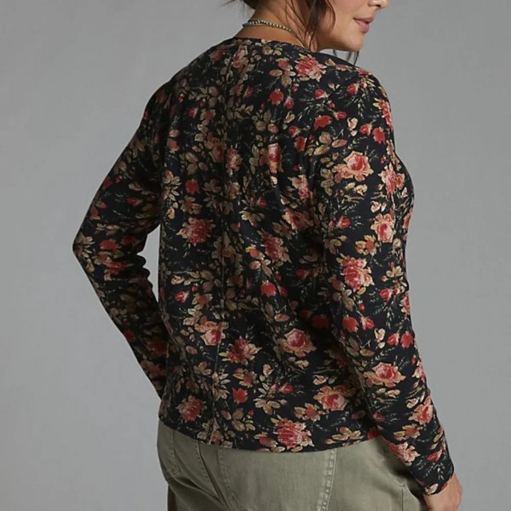 Anthropologie Pilcro Split-Neck Top PXS XSP NEW - Picture 5 of 10